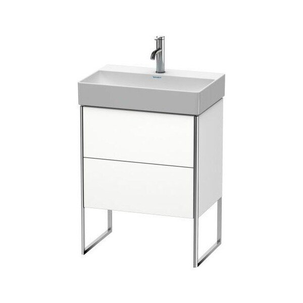 Xsquare Floor Standing Vanity Unit White Satin Matt, Duravit, Mfr#: XS445303636